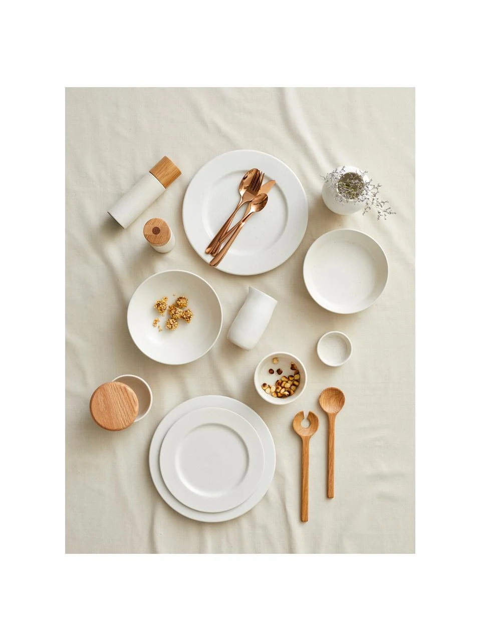 Bitz Kurzes Salatbesteck Bit aus Eichenholz, 2er-Set, L 24 cmNur noch 1 Artikel verfügbar 4 Bitz Kurzes Salatbesteck Bit aus Eichenholz, 2er-Set, L 24 cmNur noch 1 Artikel verfügbar – Bild 4