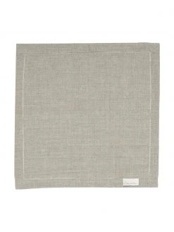 Erika Vaitkute Leinen-Servietten Alanta mit Hohlsaum, 6 Stück, B 42 x L 42 cmNur noch 1 Artikel verfügbar