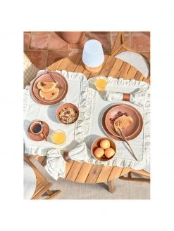 Leinen-Servietten Juniana in Beige, 2 Stück, B 42 x L 42 cm -Küche Geschäft Leinen Servietten Juniana in Beige 2 Stuck 5