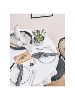 Erika Vaitkute Leinen-Servietten Ruta, 6 Stück, B 43 x L 43 cm -Küche Geschäft Leinen Servietten Ruta 6 Stuck 3