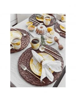 Erika Vaitkute Leinen-Servietten Ruta, 6 Stück, B 43 x L 43 cm -Küche Geschäft Leinen Servietten Ruta 6 Stuck 8