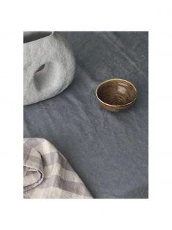 Leinen-Tischdecke Duk in Blau, Für 6 - 10 Personen (B 135 x L 300 cm) -Küche Geschäft Leinen Tischdecke Duk in Blau 3