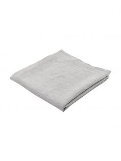 Jotex Leinen-Tischdecke Olga in Hellgrau, Für 4 - 6 Personen (B 145 x L 200 cm)