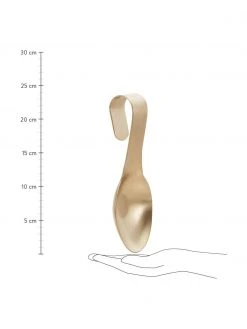 Nordal Löffelablage Goldies in mattem Gold, B 8 x L 24 cm -Küche Geschäft Loffelablage Goldies in mattem Gold 2