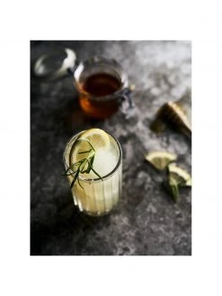 Longdrinkgl&auml;ser Hudson mit Rillenstruktur, 6 St&uuml;ck, Ø 8 x H 14 cm, 400 ml -Küche Geschäft Longdrinkglaser Hudson mit Rillenstruktur 6 Stuck 5