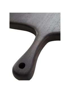 Jotex Mangoholz-Schneidebrett Fiorella in Schwarz, L 40 x B 25 cm -Küche Geschäft Mangoholz Schneidebrett Fiorella in Schwarz 3