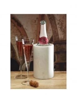 Marmor-Flaschenkühler Charlie in Weiß, Ø 12 x H 19 cm -Küche Geschäft Marmor Flaschenkuhler Charlie in Weiss 5