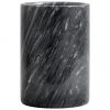 Nordal Marmor-Flaschenk&uuml;hler Marbi in Schwarz, Ø 13 x H 18 cm