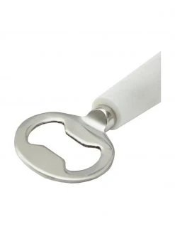 Marmor-Flaschenöffner Bluma in Weiß, B 3 x H 18 cm -Küche Geschäft Marmor Flaschenoffner Bluma in Weiss 2