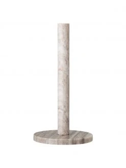 Bloomingville Marmor-Küchenrollenhalter Emy, Ø 15 x H 30 cm