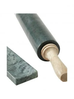 Marmor-Nudelholz mit Auflage Aimil, Ø 7 x L 41 cm -Küche Geschäft Marmor Nudelholz mit Auflage Aimil 2