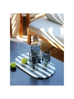 Bloomingville Marmor-Schneidebrett Stripes, L 37 x B 23 cm -Küche Geschäft Marmor Schneidebrett Stripes L 37 x B 23 cm 4