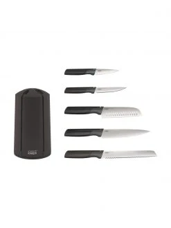 Joseph Joseph Messer-Set Elevate in Schwarz mit Karussell, 6-tlg., Verschiedene Größen 9 Joseph Joseph Messer-Set Elevate in Schwarz mit Karussell, 6-tlg., Verschiedene Größen -Küche Geschäft Messer Set Elevate in Schwarz mit Karussell 6 tlg 3