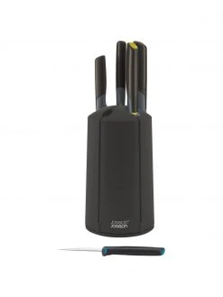 Joseph Joseph Messer-Set Elevate in Schwarz mit Karussell, 6-tlg., Verschiedene Größen 10 Joseph Joseph Messer-Set Elevate in Schwarz mit Karussell, 6-tlg., Verschiedene Größen -Küche Geschäft Messer Set Elevate in Schwarz mit Karussell 6 tlg 4