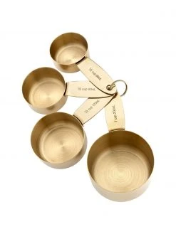 Ladelle Messlöffel-Set Lawson in Gold, 4-tlg., L 15 cm