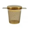 Cote Table Metall-Teesieb Universal in Gold mit Deckel, B 10 x H 8 cm