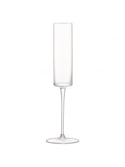 Lsa International Mundgeblasene Champagnergläser Otis, 4 Stück, Ø 7 x H 26 cm, 150 ml