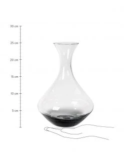 Broste Copenhagen Mundgeblasene Karaffe Smoke mit grauem Farbverlauf, 1.6 L, H 25 cm, 1.6 L 8 Broste Copenhagen Mundgeblasene Karaffe Smoke mit grauem Farbverlauf, 1.6 L, H 25 cm, 1.6 L -Küche Geschäft Mundgeblasene Karaffe Smoke mit grauem Farbverlauf 16 L 2