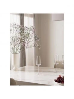 Westwing Collection Mundgeblasene Sektgläser Ellery mit Goldrand, 4 Stück, Ø 7 x H 23 cm 11 Westwing Collection Mundgeblasene Sektgläser Ellery mit Goldrand, 4 Stück, Ø 7 x H 23 cm -Küche Geschäft Mundgeblasene Sektglaser Ellery mit Goldrand 4 Stuck 5