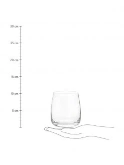 Westwing Collection Mundgeblasene Wassergläser Ellery, 4 Stück, Ø 9 x H 10 cm 3 Westwing Collection Mundgeblasene Wassergläser Ellery, 4 Stück, Ø 9 x H 10 cm -Küche Geschäft Mundgeblasene Wasserglaser Ellery 4 Stuck 3