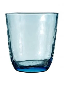 Broste Copenhagen Mundgeblasene Wassergläser Hammered mit unebener Oberfläche, 4 Stück, Ø 9 x H 10 cm, 250 ml