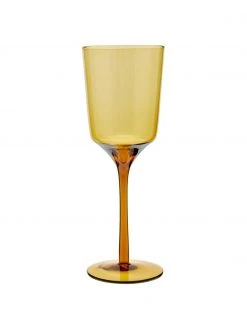 Bitossi Home Mundgeblasene Weingl&auml;ser Diseguale in unterschiedlichen Farben und Formen, 6 St&uuml;ck, Ø 7 x H 24 cm, 250 ml -Küche Geschäft Mundgeblasene Weinglaser Diseguale in unterschiedlichen Farben und Formen 6 Stuck 5