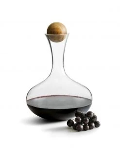 Mundgeblasener Dekanter Eden mit Holzdeckel, 2 L, H 27 cm, 2 L 9 Mundgeblasener Dekanter Eden mit Holzdeckel, 2 L, H 27 cm, 2 L -Küche Geschäft Mundgeblasener Dekanter Eden mit Holzdeckel 2 L 3