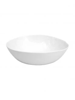 Ovale Schüssel Porcelino mit unebener Oberfläche, B 33 x T 37 cm, B 33 x T 37 cmNur noch wenige verfügbar