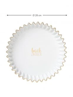 Räder Porzellan-Backform Christmas in Weiß, Ø 28 x H 4 cm -Küche Geschäft Porzellan Backform Christmas in Weiss 2
