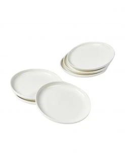 Westwing Collection Porzellan Dessertteller Nessa, 2 Stück, Ø 19 cm -Küche Geschäft Porzellan Dessertteller Nessa 2 Stuck 5