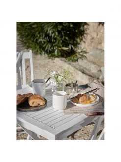 Westwing Collection Porzellan Frühstücksteller Facile Ø 20 cm mit schwarzem Rand, 2 Stück, Ø 20 x H 2 cm -Küche Geschäft Porzellan Fruhstucksteller Facile O 20 cm mit schwarzem Rand 2 Stuck 2