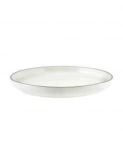 Westwing Collection Porzellan Geschirr-Set Facile mit schwarzem Rand, 6 Personen (18-tlg.) -Küche Geschäft Porzellan Geschirr Set Facile mit schwarzem Rand 6 Personen 18 tlg 5