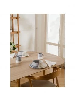 Westwing Collection Porzellan-M&uuml;slischale Ilan, 2 St&uuml;ck, Ø 16 x H 2 cm -Küche Geschäft Porzellan Muslischale Ilan 2 Stuck 2