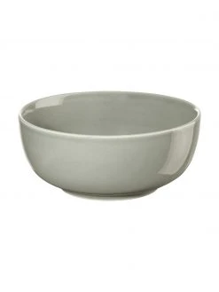 Asa Porzellan-Schälchen Kolibri in Grau glänzend, 6 Stück, Ø 13 x H 6 cm