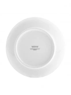 Westwing Collection Porzellan-Suppenteller Delight Modern in Wei&szlig;, 2 St&uuml;ck, Ø 21 x H 4 cm -Küche Geschäft Porzellan Suppenteller Delight Modern in Weiss 2 Stuck 4