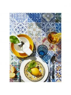 Cote Table Robuste Wassergläser Optic in Blau mit Relief, 6 Stück, Ø 9 x H 11 cm, 250 mlNur noch 1 Artikel verfügbar -Küche Geschäft Robuste Wasserglaser Optic in Blau mit Relief 6 Stuck 2