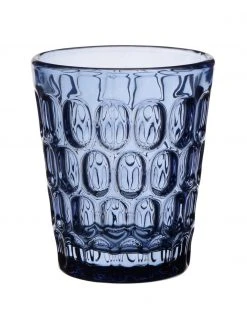 Cote Table Robuste Wassergläser Optic in Blau mit Relief, 6 Stück, Ø 9 x H 11 cm, 250 mlNur noch 1 Artikel verfügbar