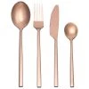 Villa D'Este Home Tivoli Ros&eacute;goldfarbenes Design-Besteck-Set Stylo, 6 Personen (24-tlg.), Set mit verschiedenen Größen