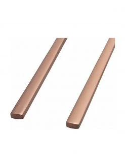 Villa D'Este Home Tivoli Ros&eacute;goldfarbenes Design-Besteck-Set Stylo, 6 Personen (24-tlg.), Set mit verschiedenen Größen -Küche Geschäft Rosegoldfarbenes Design Besteck Set Stylo 6 Personen 24 tlg 2