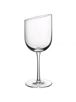 Villeroy & Boch Rotweingläser NewMoon in Transparent, 4 Stück, Ø 8 x H 22 cm, 405 ml