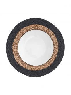 BUTLERS Runde Seegras-Tischsets Sauvage, 2 Stück, Ø 38 cm -Küche Geschäft Runde Seegras Tischsets Sauvage 2 Stuck 2