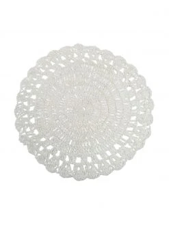 Villa D'Este Home Tivoli Runde Tischsets Oceanic aus Papierfasern, 6er-Set, Ø 38 cm -Küche Geschäft Runde Tischsets Oceanic aus Papierfasern 6er Set 3