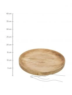 BUTLERS Rundes Deko-Tablett Forest aus Holz, Ø 30 cm, Ø 30 cm -Küche Geschäft Rundes Deko Tablett Forest aus Holz O 30 cm 2