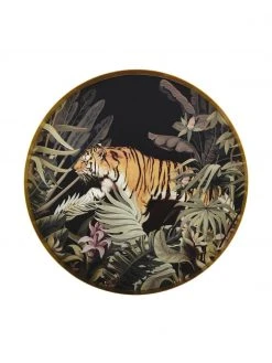 Rundes Serviertablett Tiger, Ø 40 cm, Ø 40 cm -Küche Geschäft Rundes Serviertablett Tiger O 40 cm 3