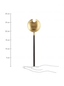 Bloomingville Salatbesteck Amine in Gold mit schwarzen Griffen, 2er-Set, L 27 cm 2 Bloomingville Salatbesteck Amine in Gold mit schwarzen Griffen, 2er-Set, L 27 cm -Küche Geschäft Salatbesteck Amine in Gold mit schwarzen Griffen 2er Set 2