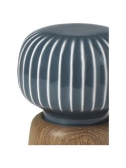 Kähler Salz- & Pfeffermühle Hammerhøi in Blaugrau, Ø 7 x H 15 cm -Küche Geschäft Salz and Pfeffermuhle Hammerhoi in Blaugrau 5