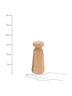 House Doctor Salz- & Pfeffermühle Wardha aus Eichenholz, Ø 7 x H 17 cm -Küche Geschäft Salz and Pfeffermuhle Wardha aus Eichenholz 2