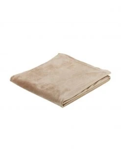 Jotex Samt-Tischdecke Nicole in Beige, Für 4 - 6 Personen (B 140 x L 200 cm)Nur noch wenige verfügbar