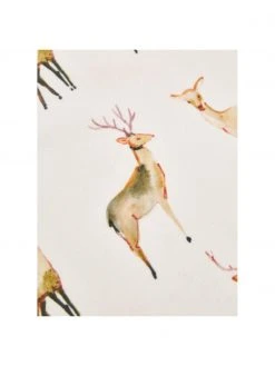 Magma Samt-Tischläufer Herde mit Rehmotiven, B 40 x L 145 cm -Küche Geschäft Samt Tischlaufer Herde mit Rehmotiven 5