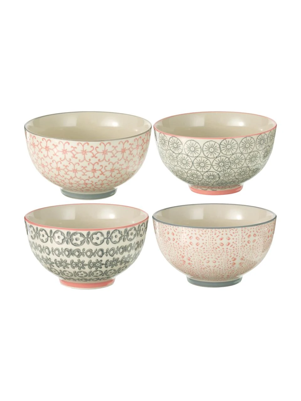 Bloomingville Schälchen Cécile mit kleinem Muster, 4er-Set, Ø 13 x H 8 cm 1 Bloomingville Schälchen Cécile mit kleinem Muster, 4er-Set, Ø 13 x H 8 cm